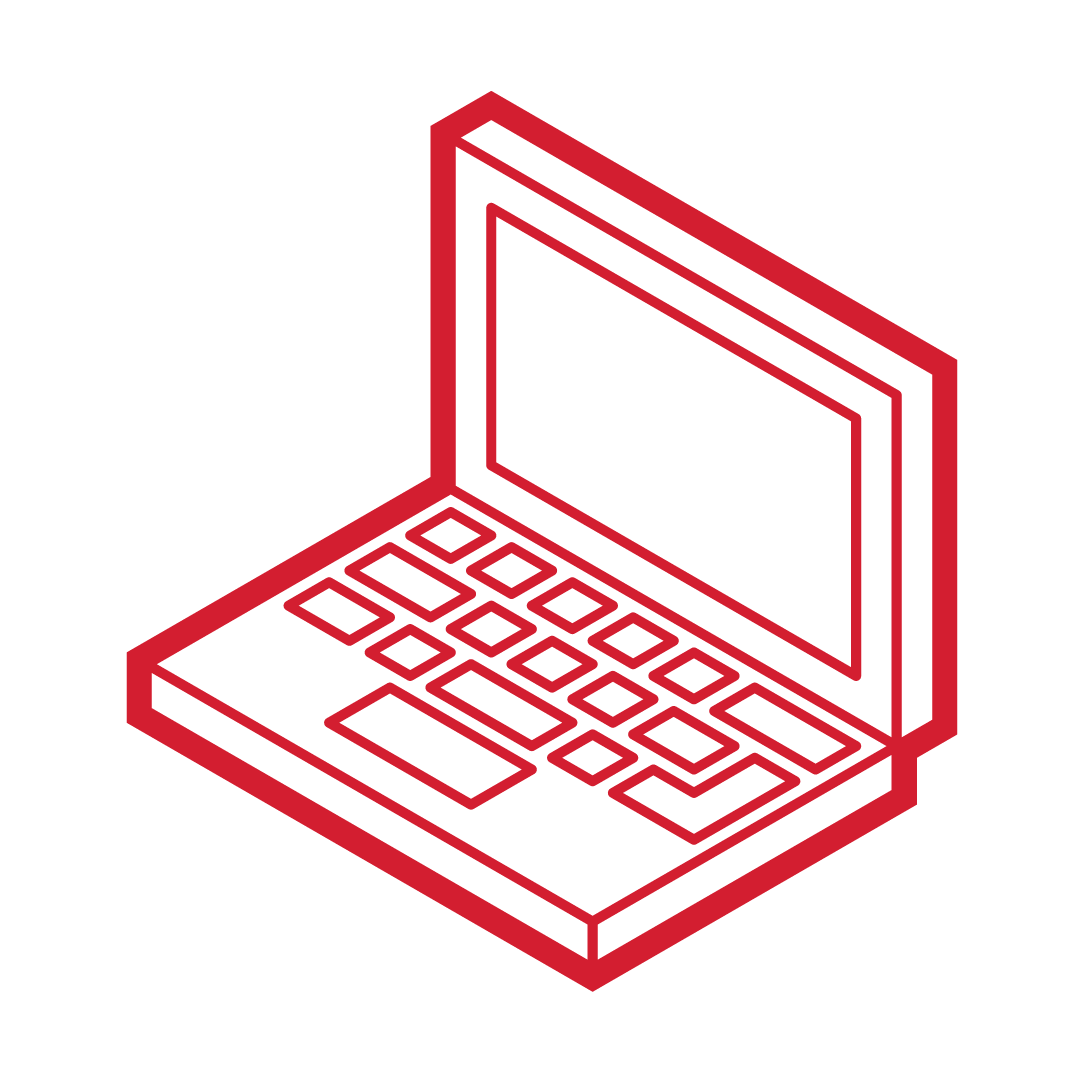 Graphic of a laptop