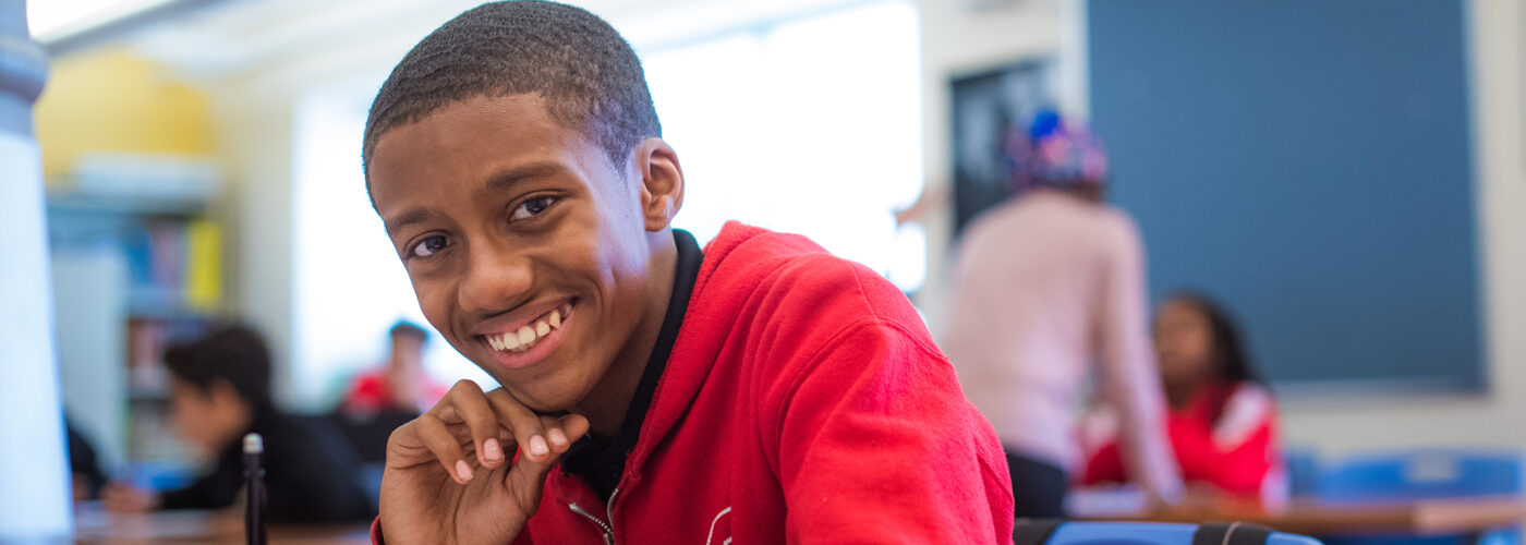 Smiling Student